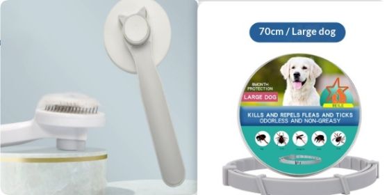 Pet Cat Comb (Option: Grey set)